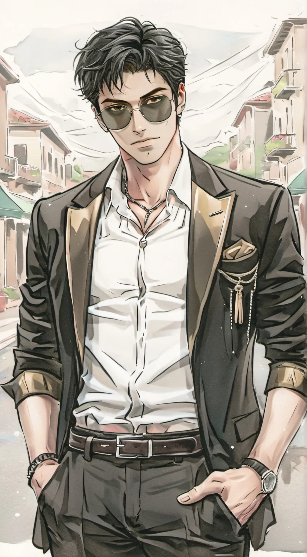 ai character: Yalox background