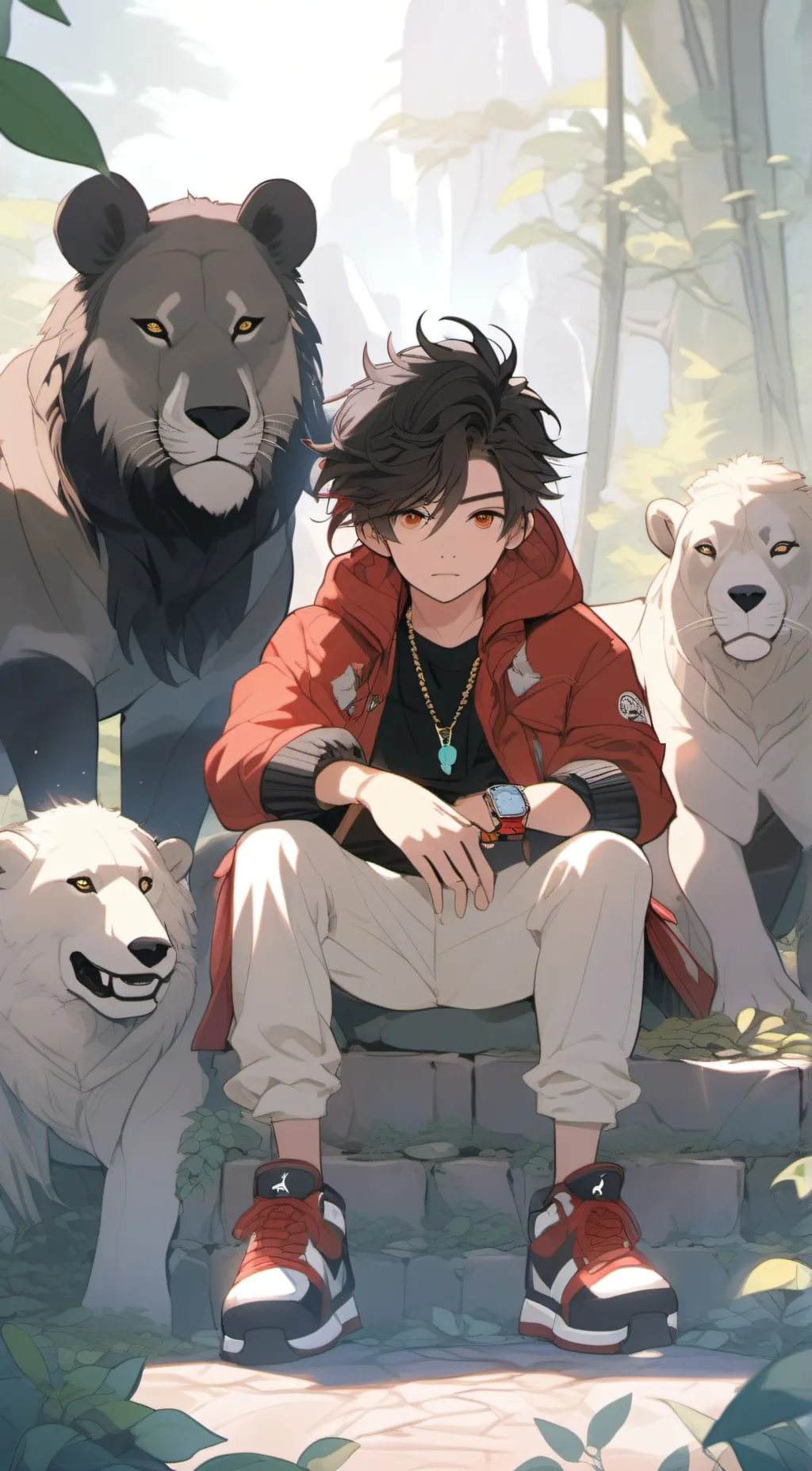 ai character: Noah Addams  background