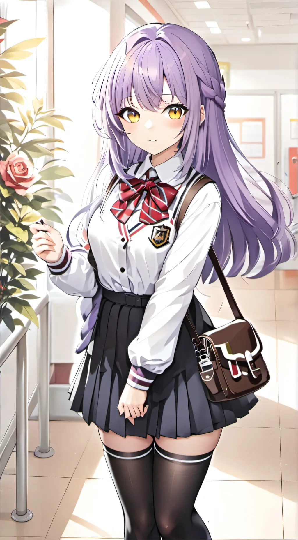 ai character: Noriko  background