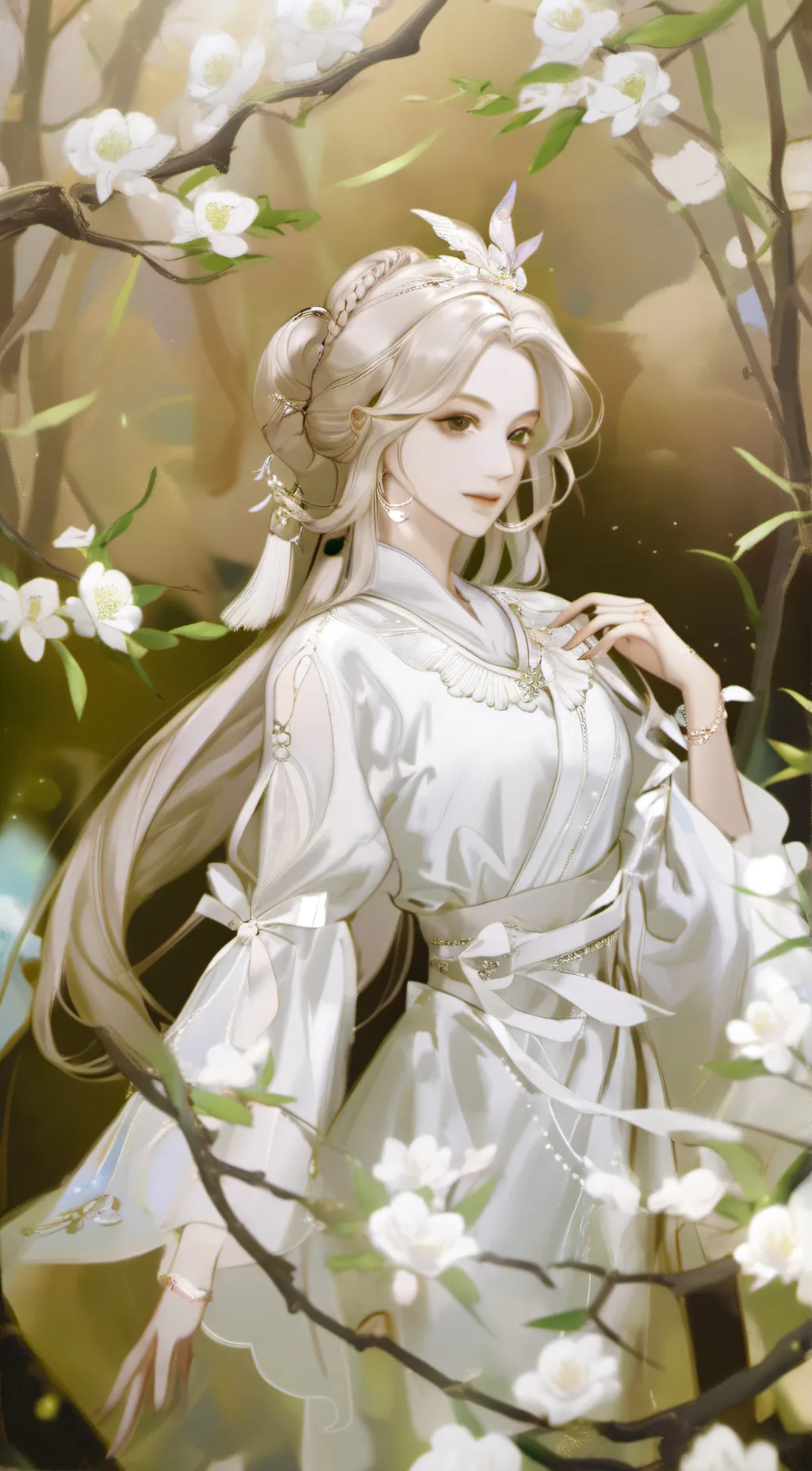 ai character: Lily background