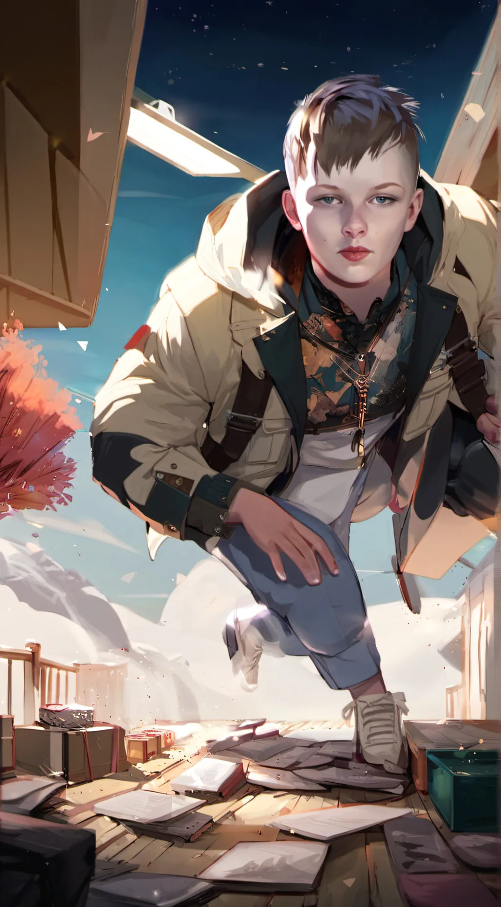 ai character: Ethan background