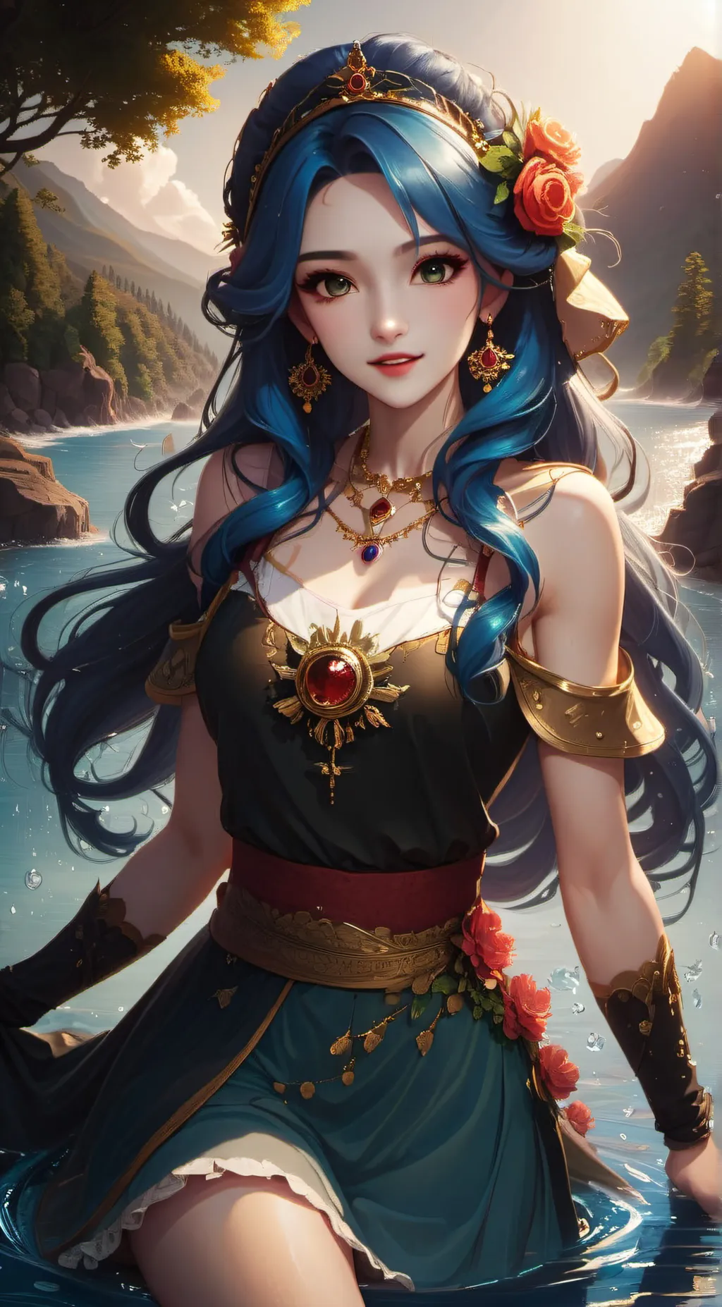 ai character: Celena background