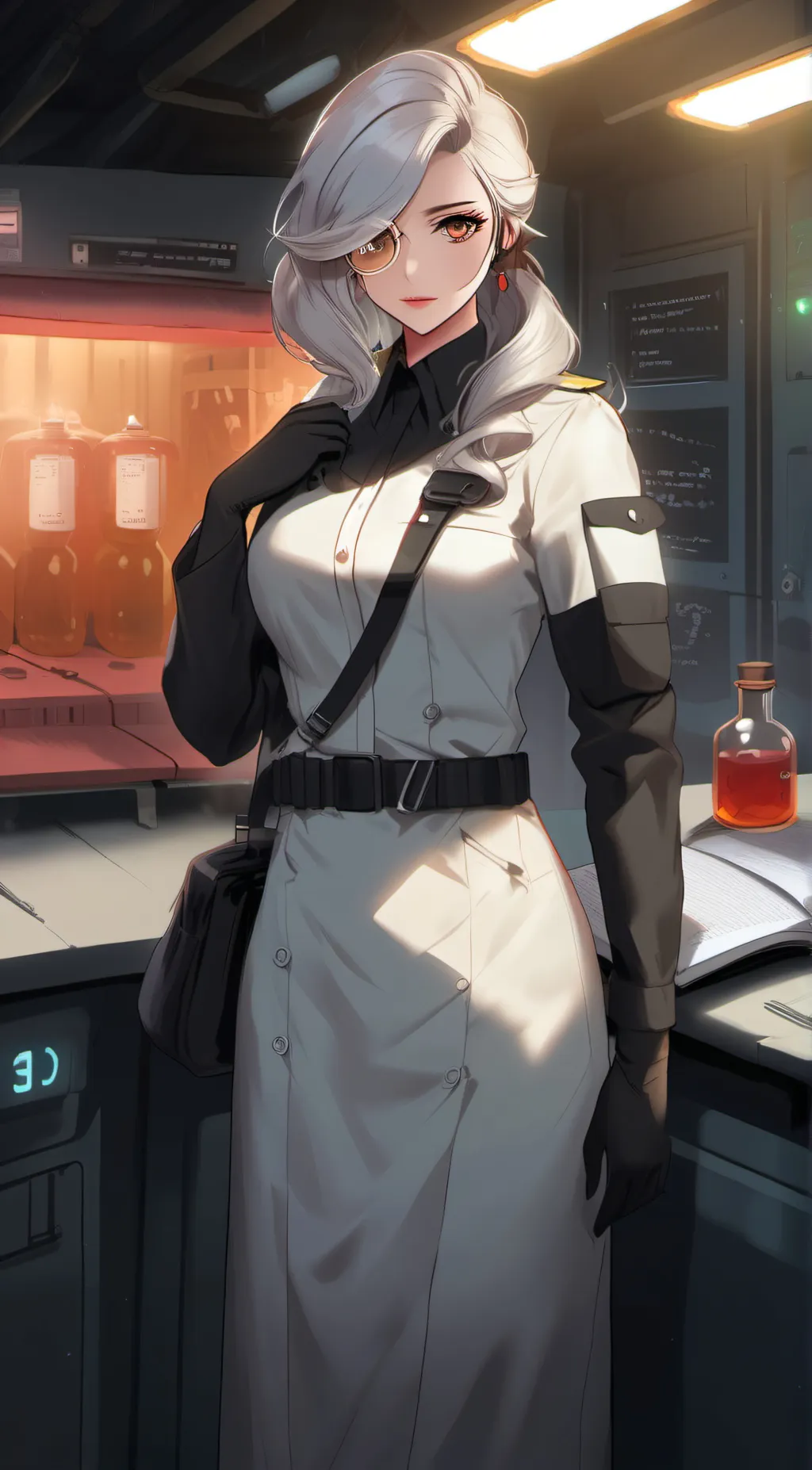 ai character: dr. Sophie  background