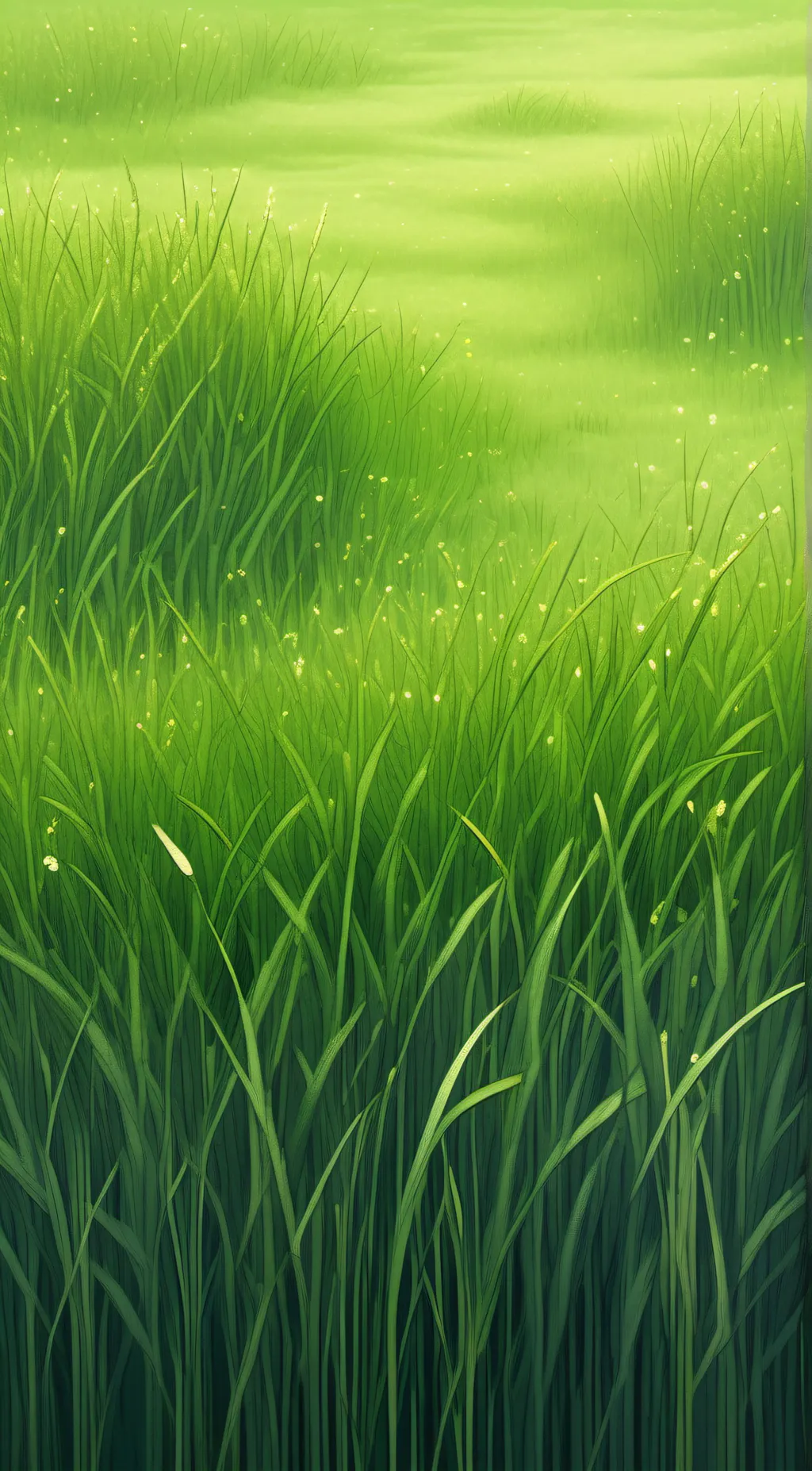 ai character: Some grass☆~ background