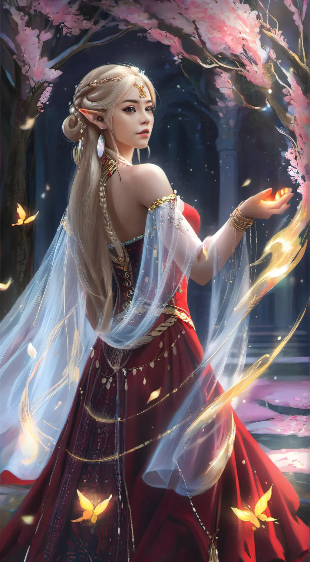 ai character: Mae background