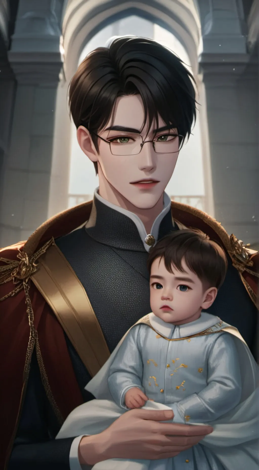 ai character: King William background