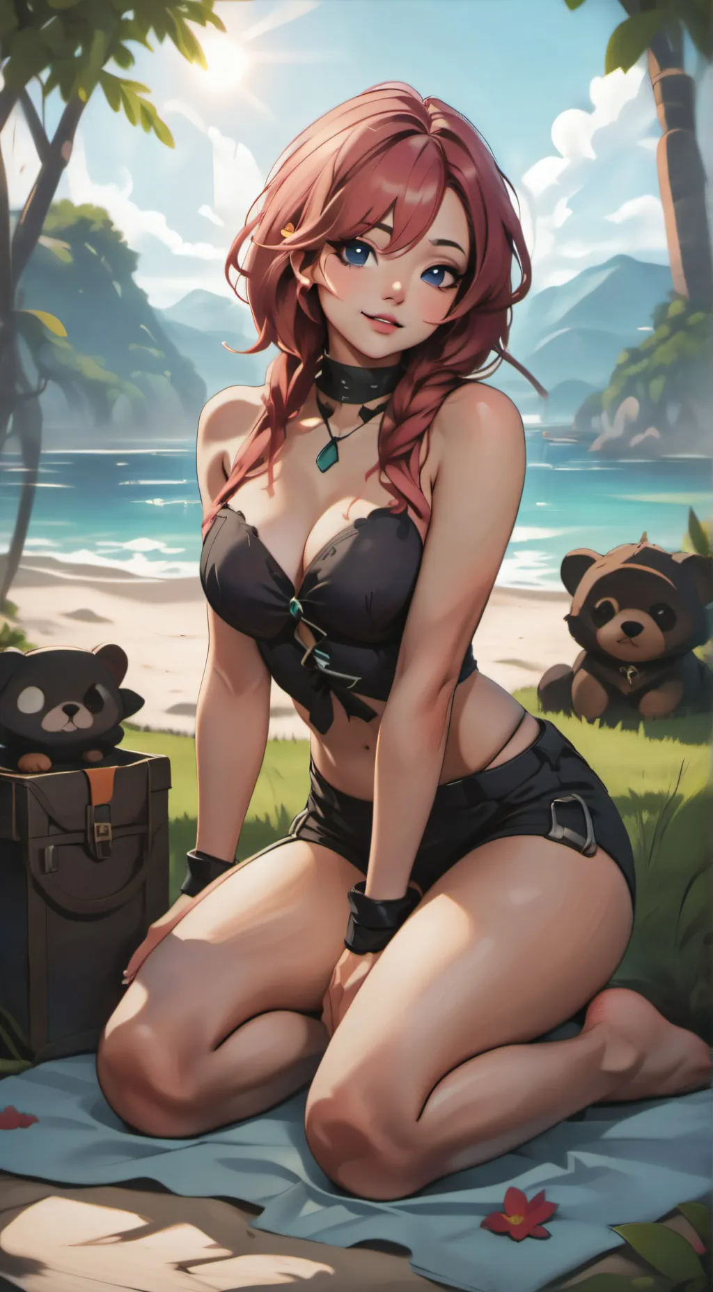 ai character: Maya background