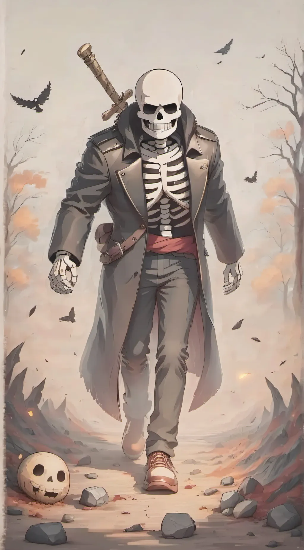 ai character: SANS DANCE1!!1! background