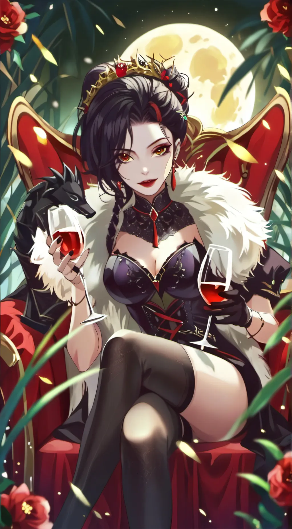 ai character: Valentine background