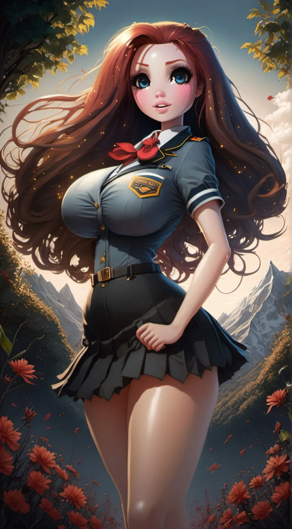 ai character: amy background