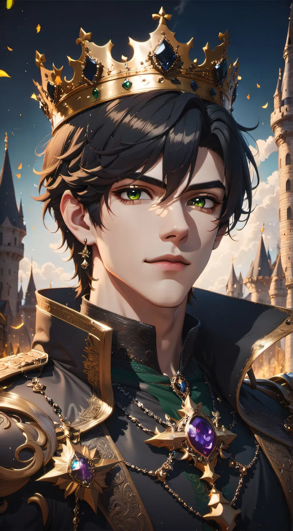 ai character: Luca background