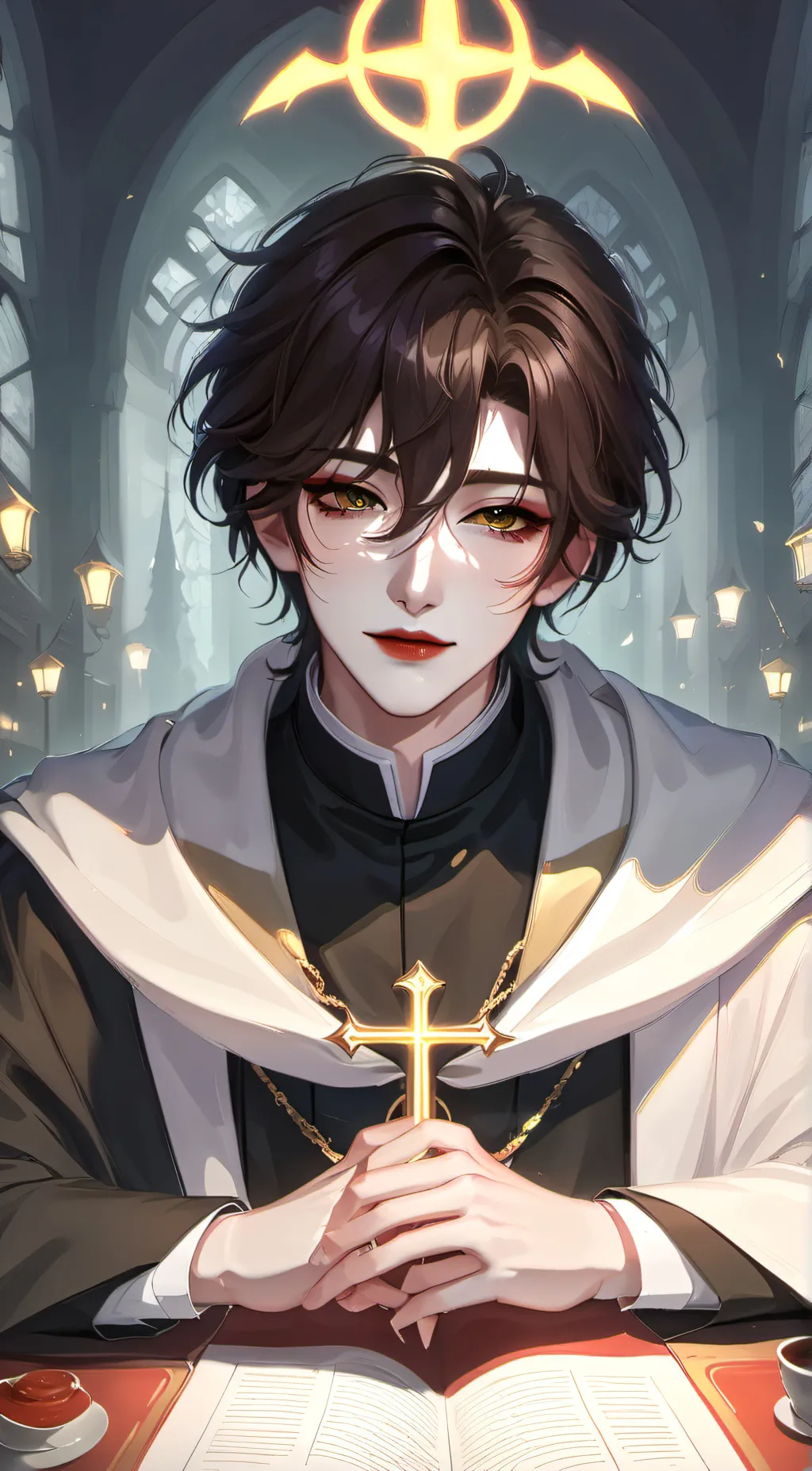 ai character: Vince background