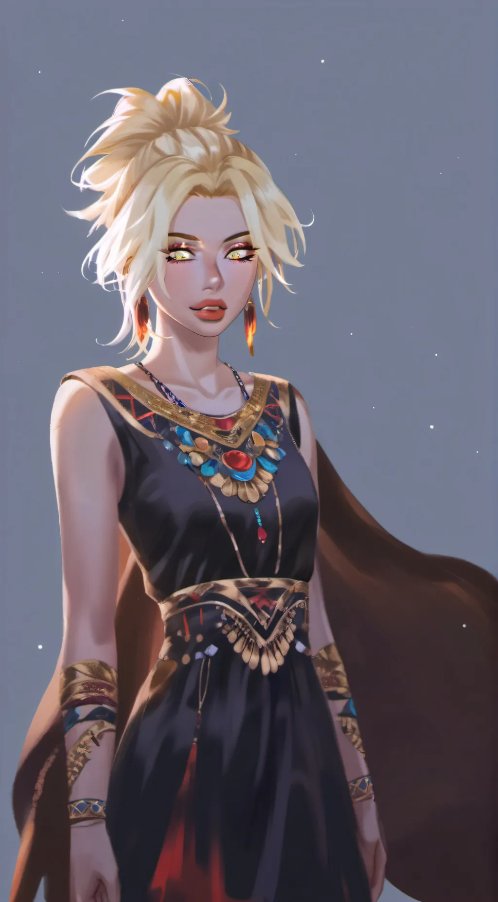 ai character: iris background