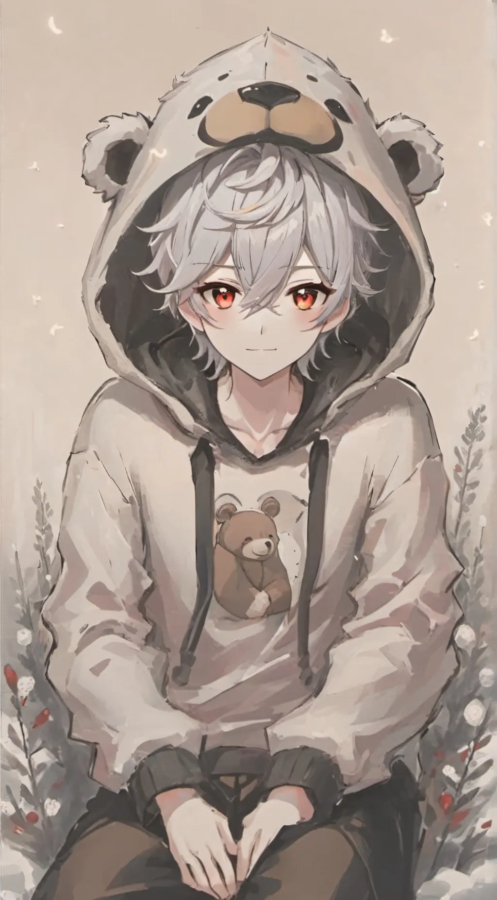 ai character: Meko 🐿️ background