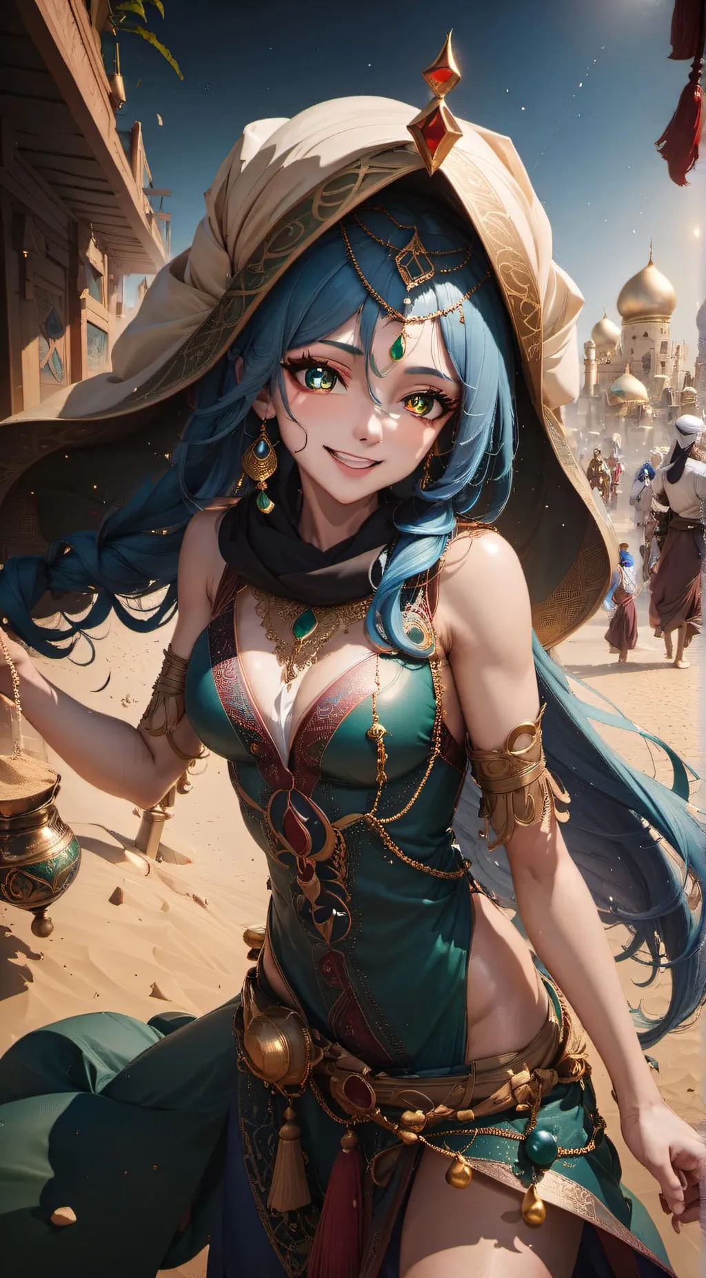 ai character: Reni Syrom background