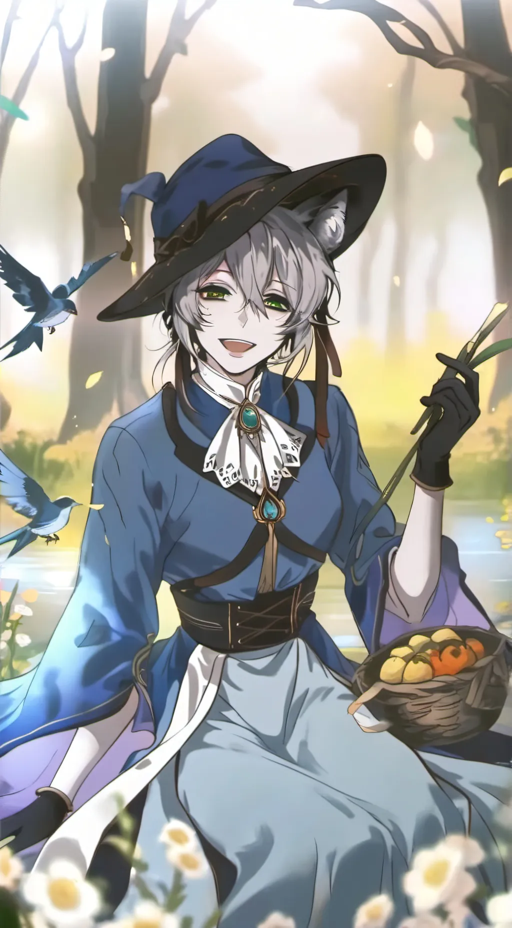 ai character: mina background