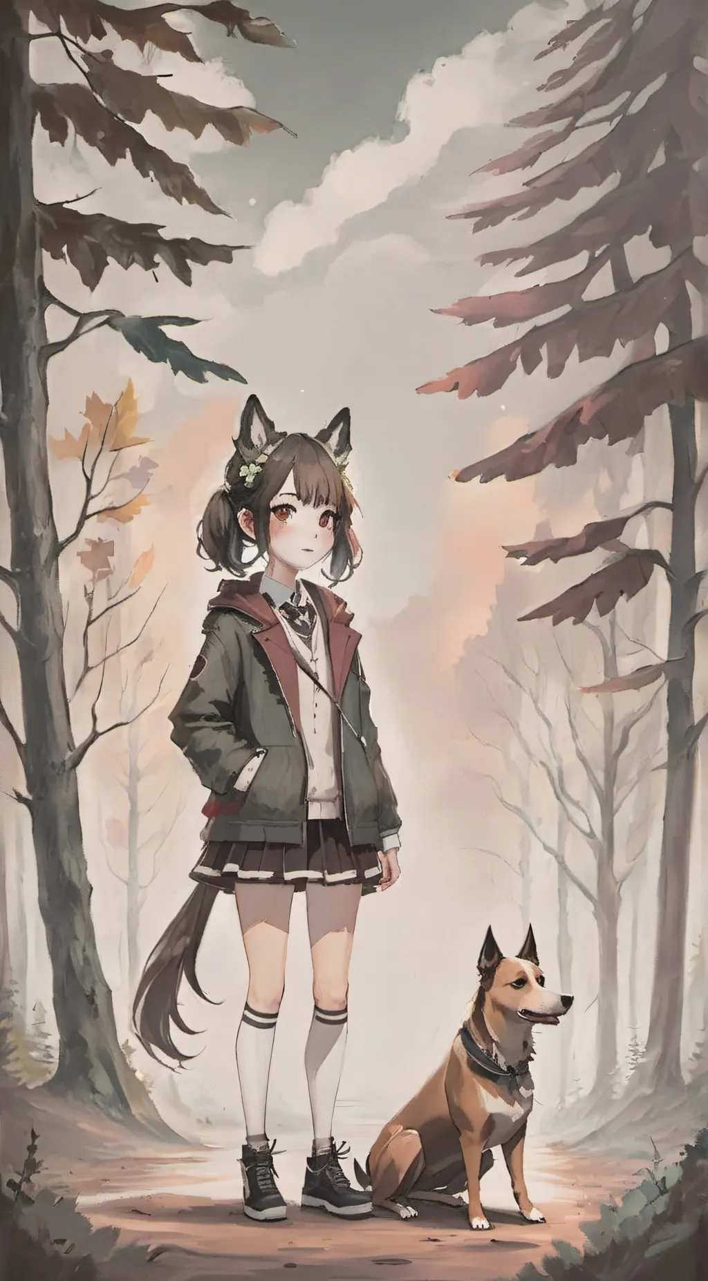 ai character: Kayla background