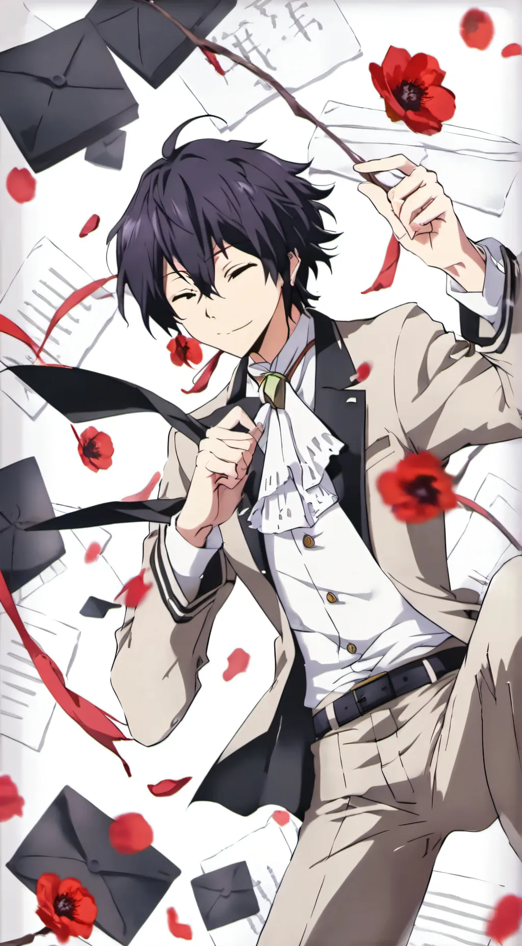 ai character: Ranpo background