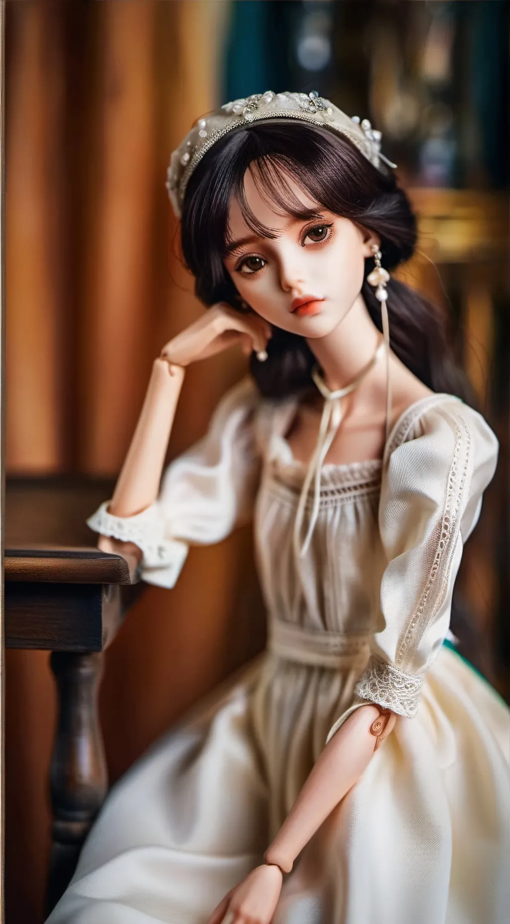 ai character: Dolly  background