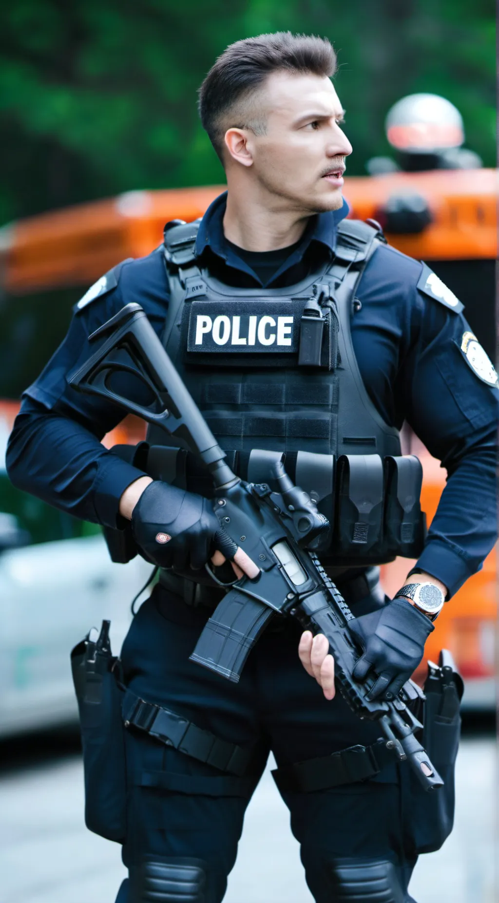 Talkie AI - Chat with Officer Zackary 