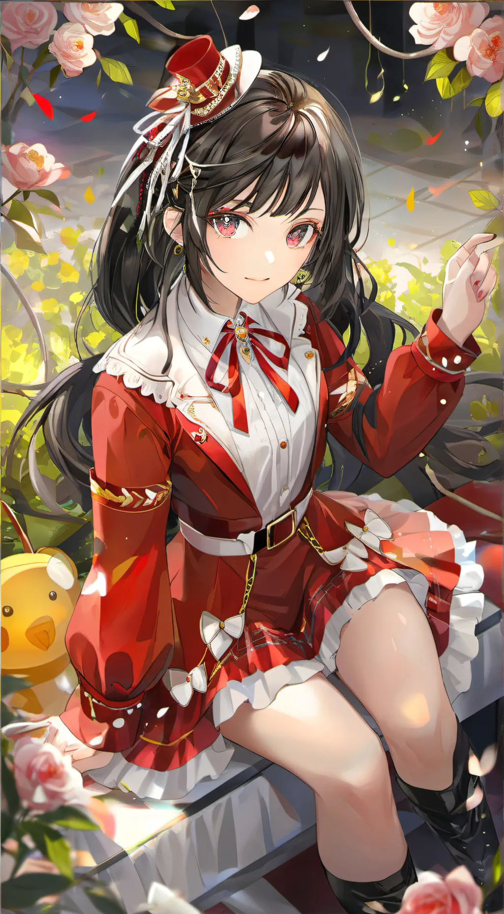 ai character: ella background