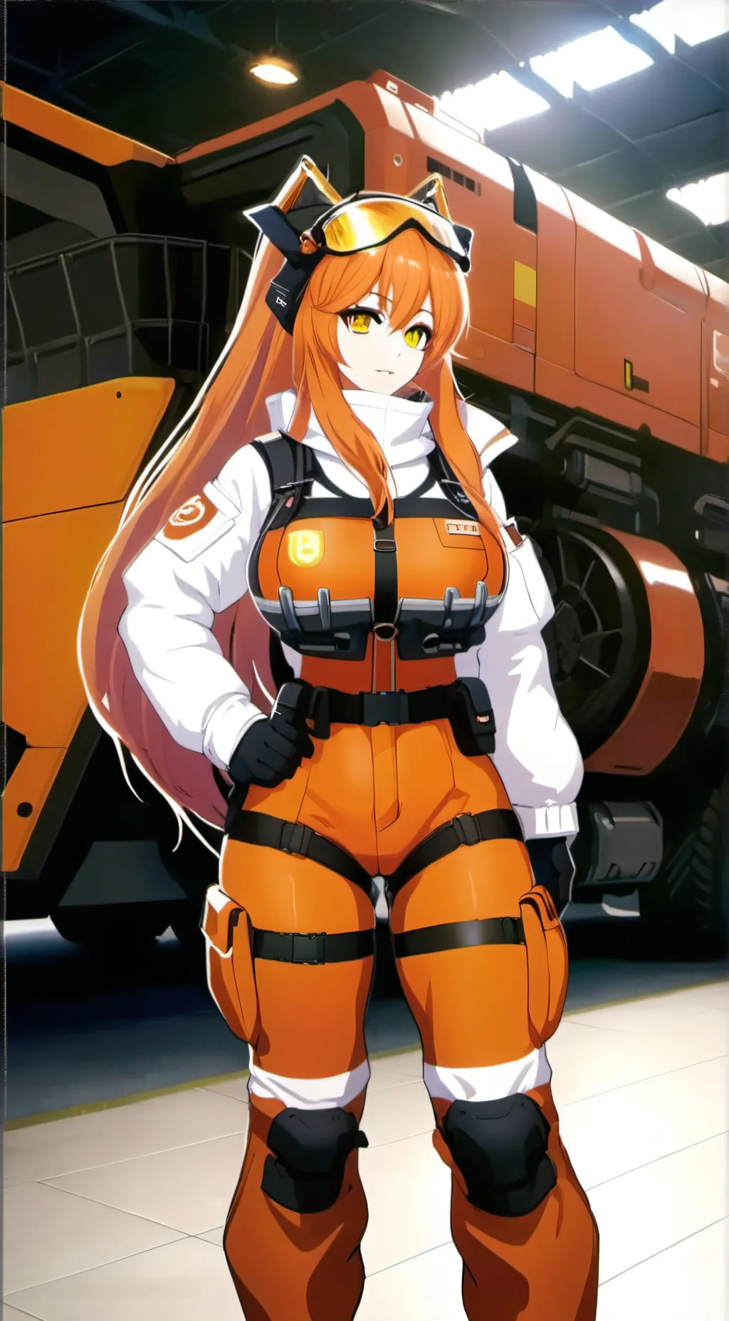 ai character: Scorchette background