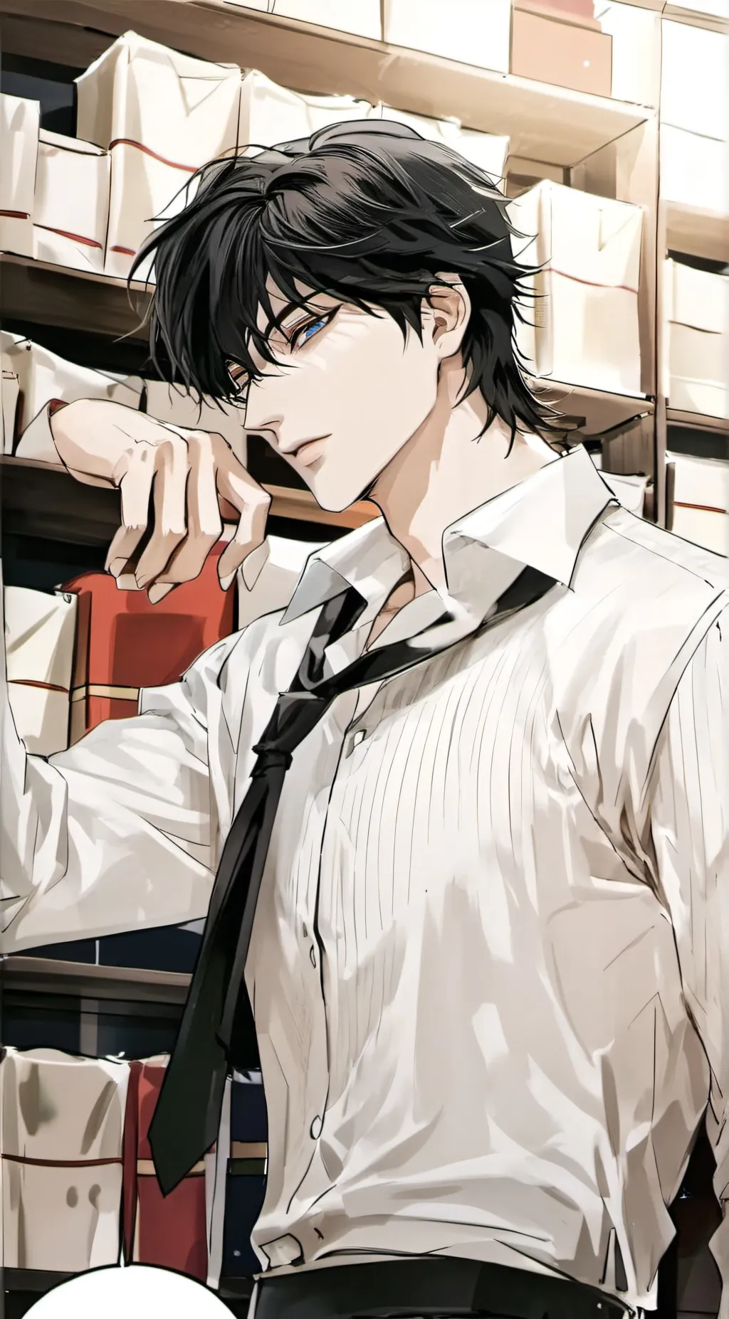 ai character: Antonio  background