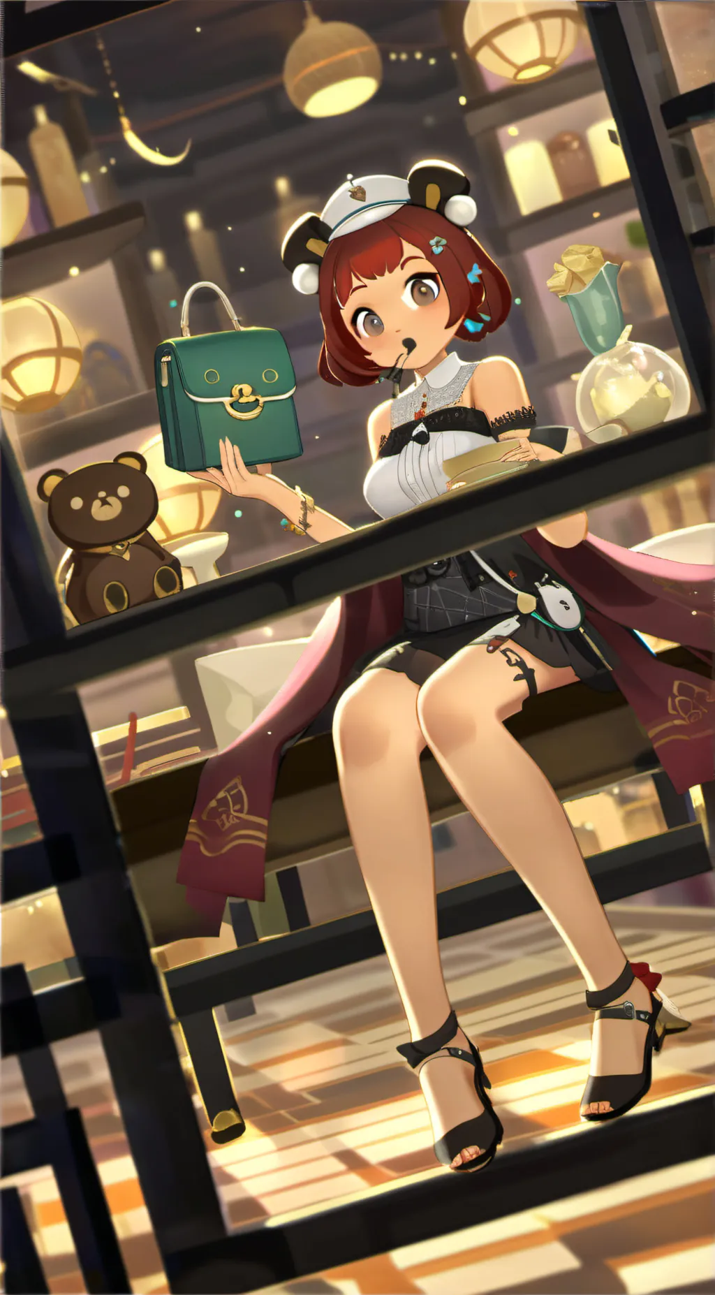 ai character: lilly background