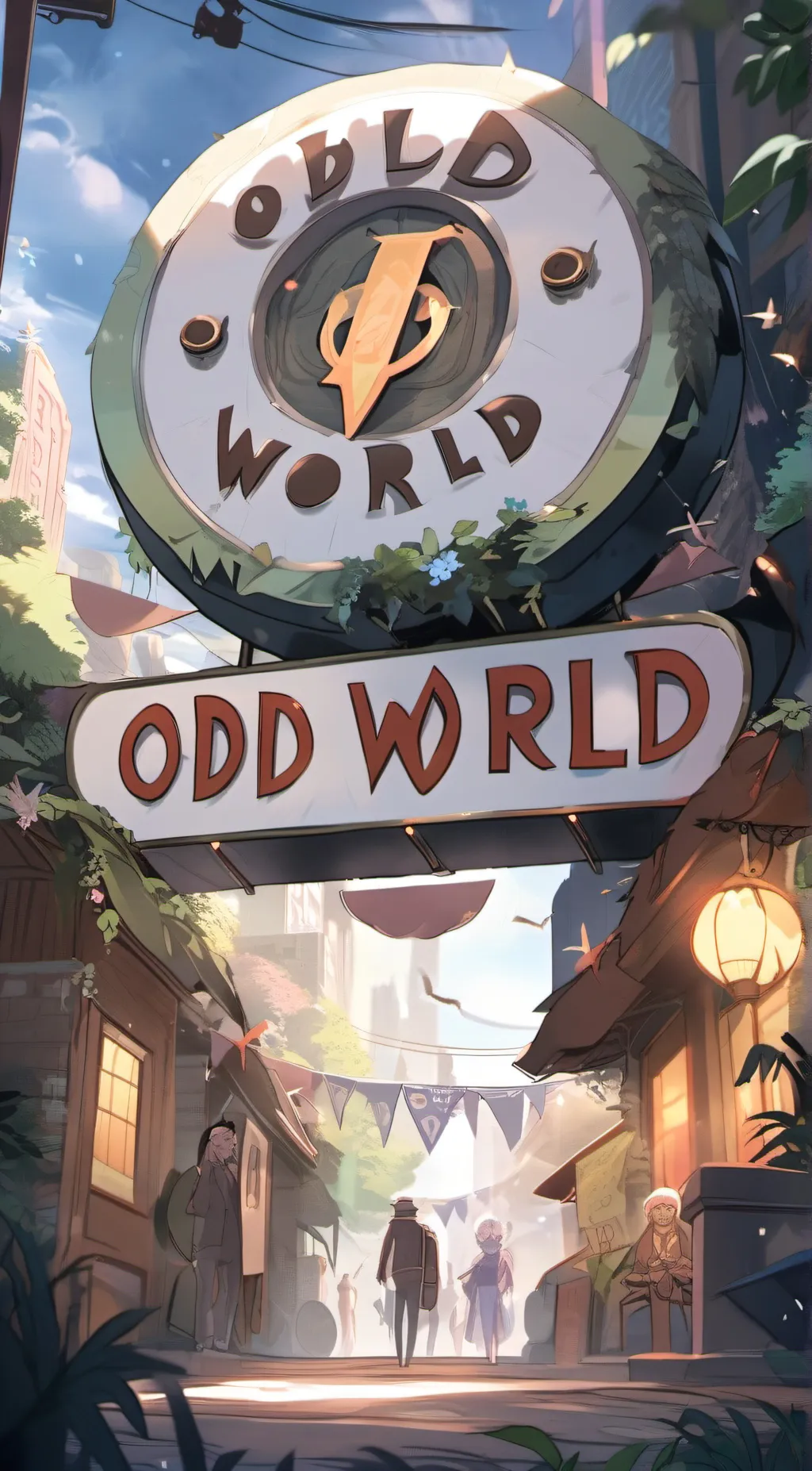 ai character: rainbow freinds background