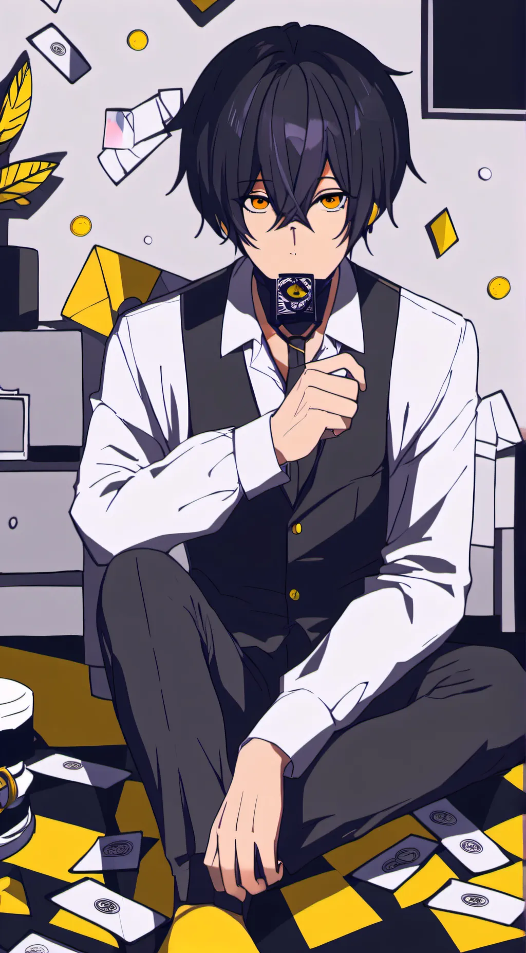 ai character: Max background