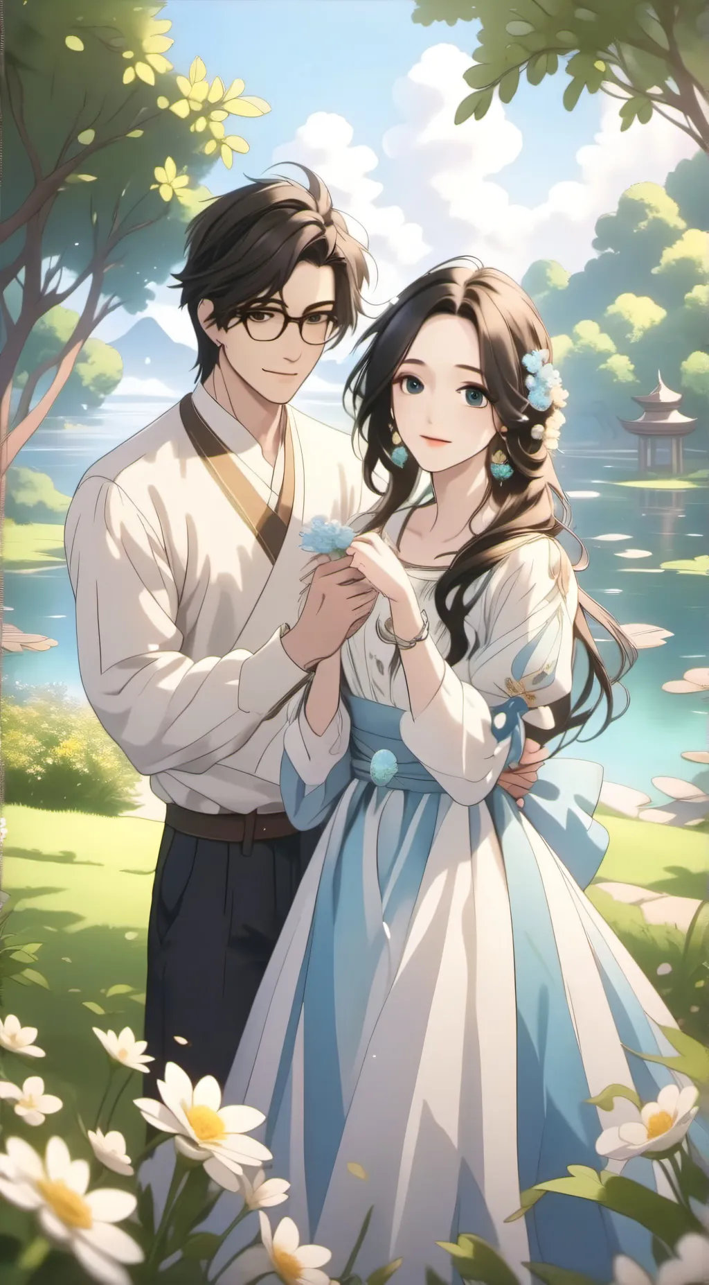 ai character: Nelson pilin background