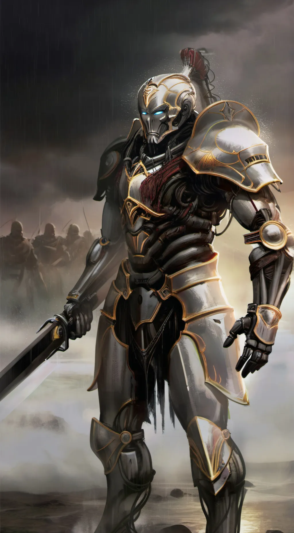 ai character: Clockwork Knight  background