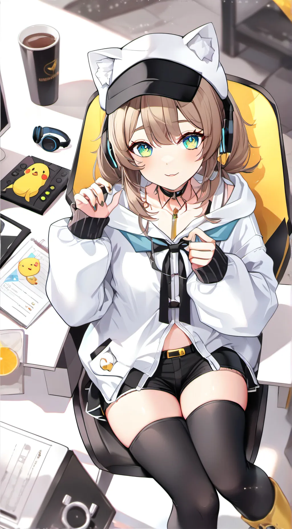 ai character: HiYoma background