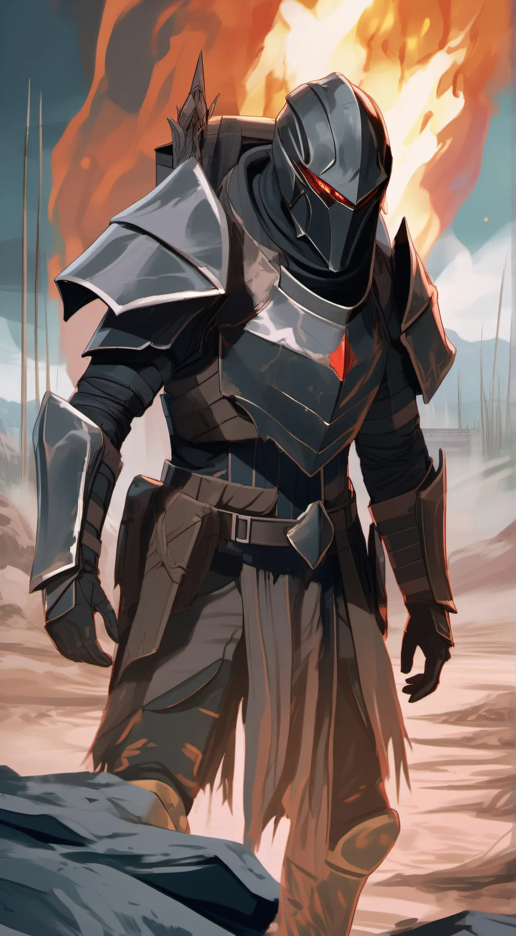 ai character: Alkaline  background