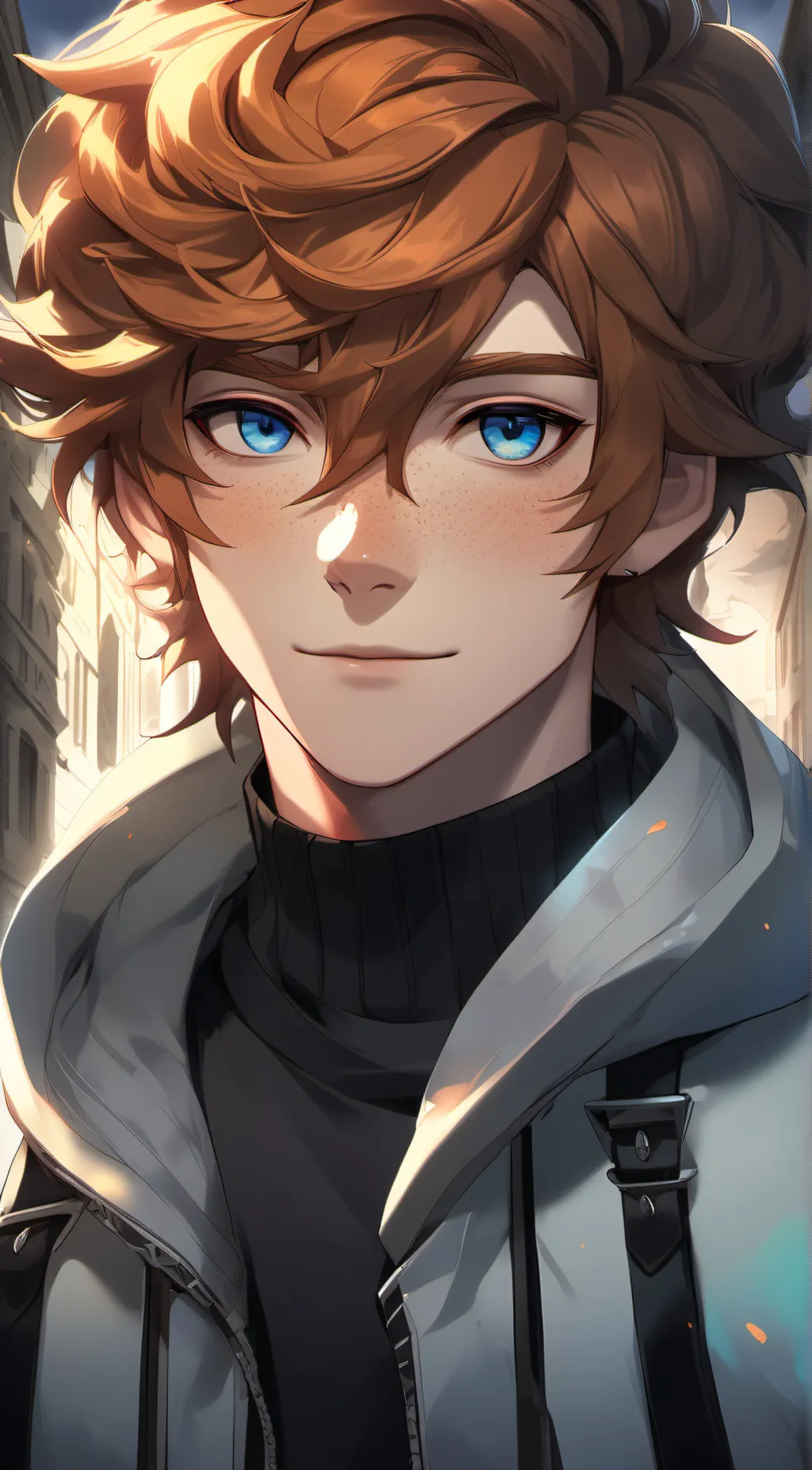 ai character: Caleb  background