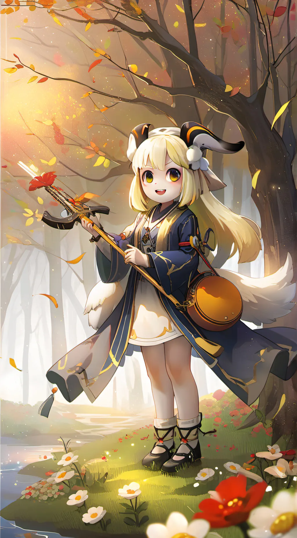 ai character: TADC X MHA X HTTYD background