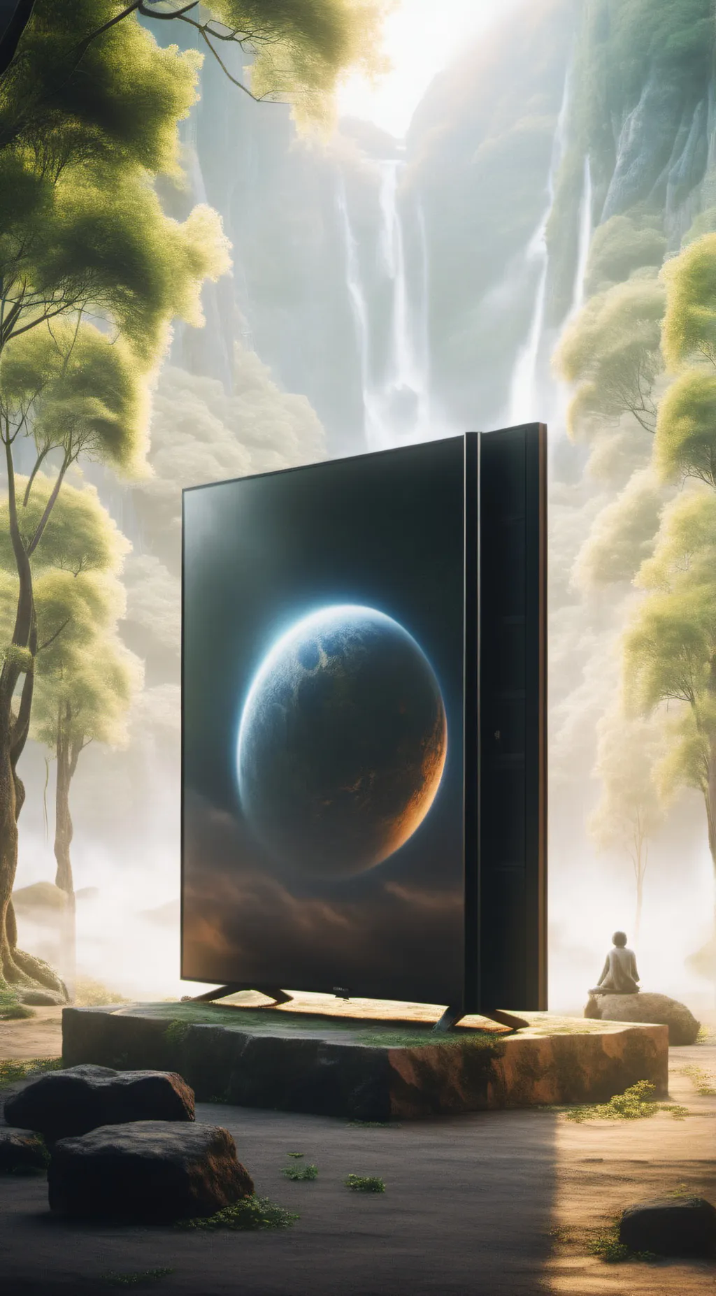 ai character: Tv Titan 2.0 background