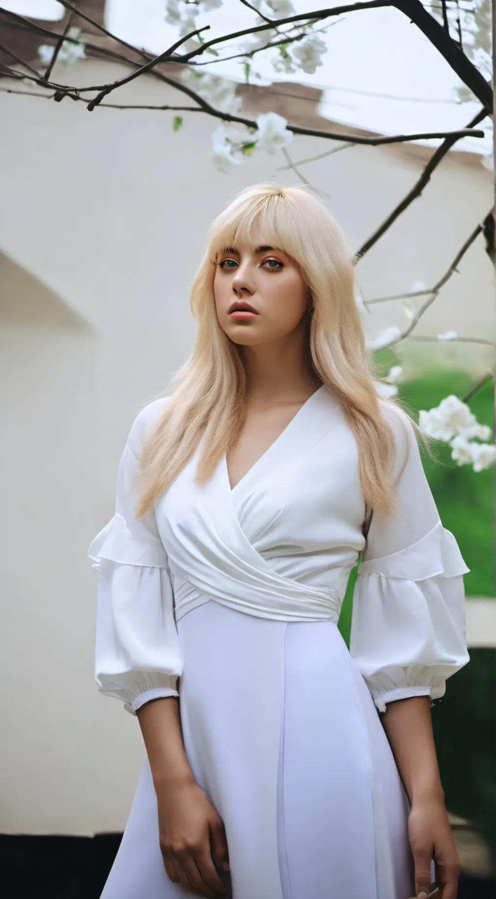 ai character: Billie eilish background