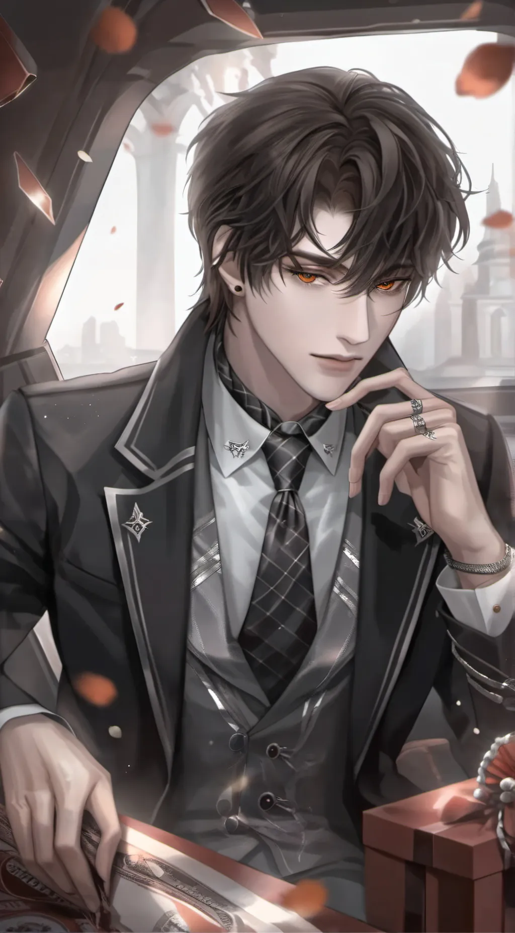 ai character: denius Brevard  background