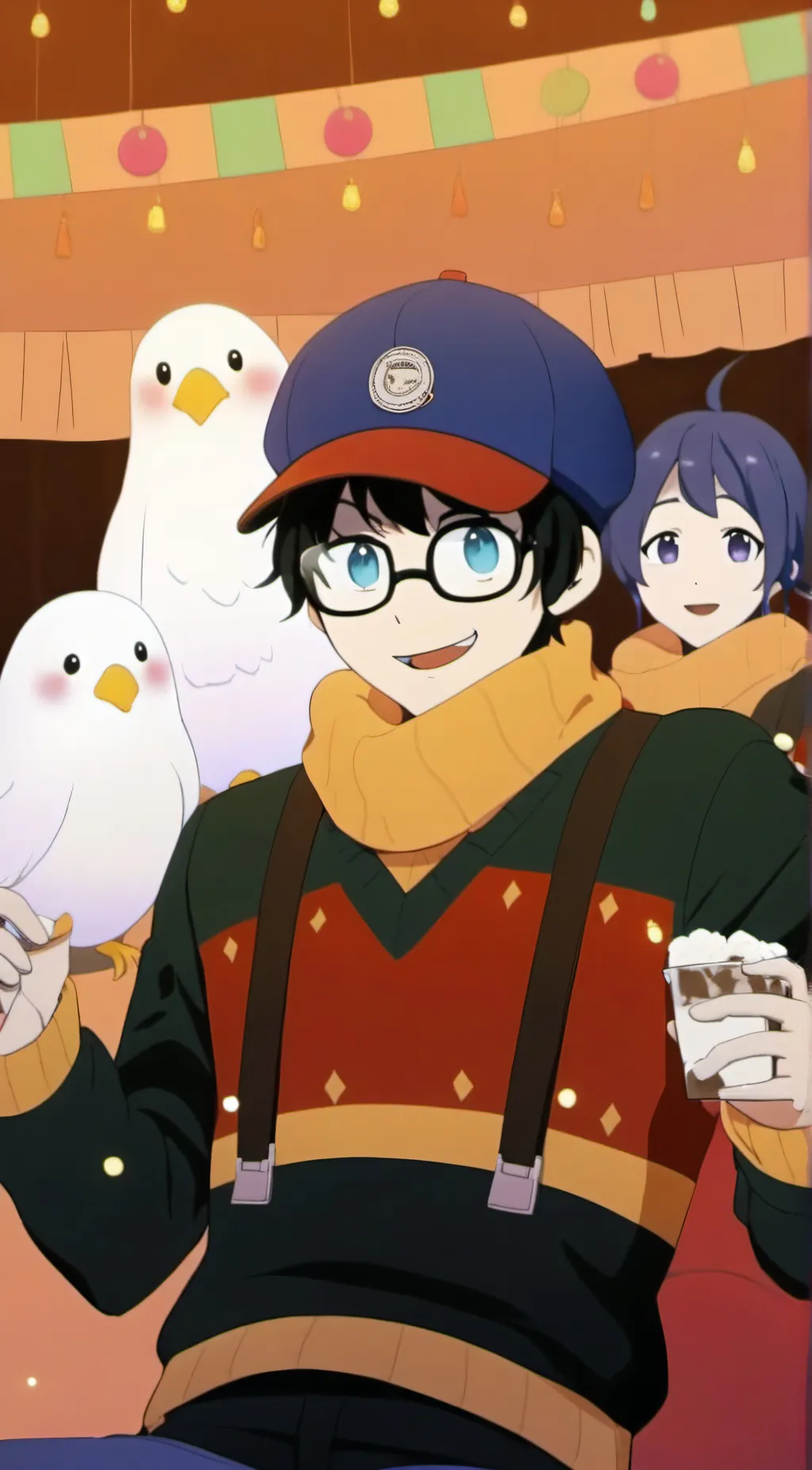 ai character: larry background