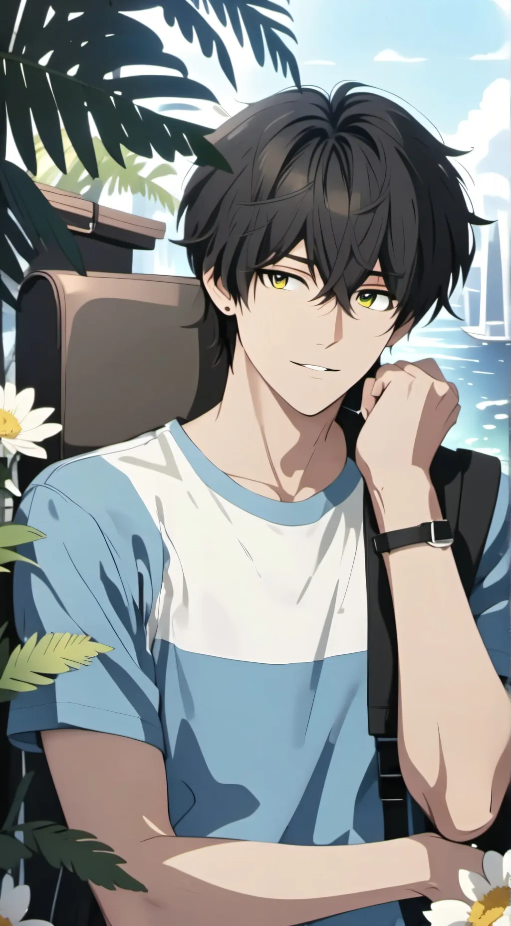 ai character: Jake  background