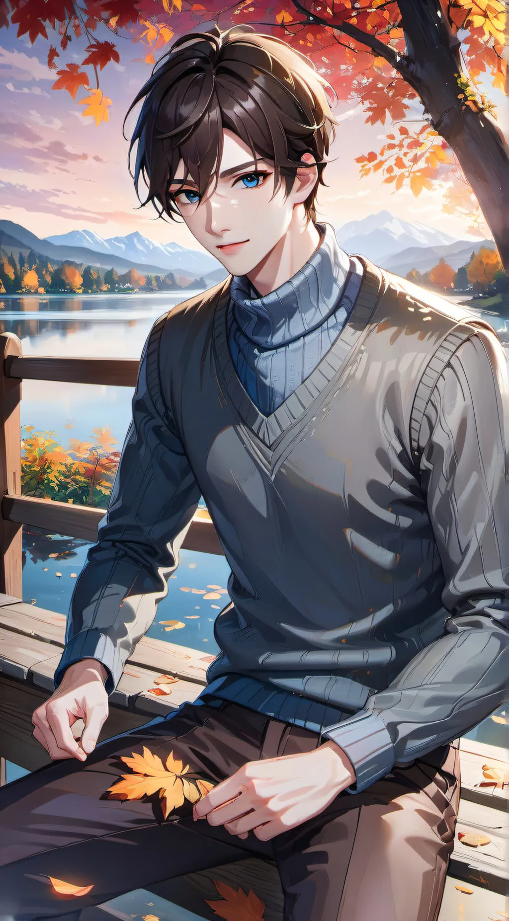 ai character: Oliver background