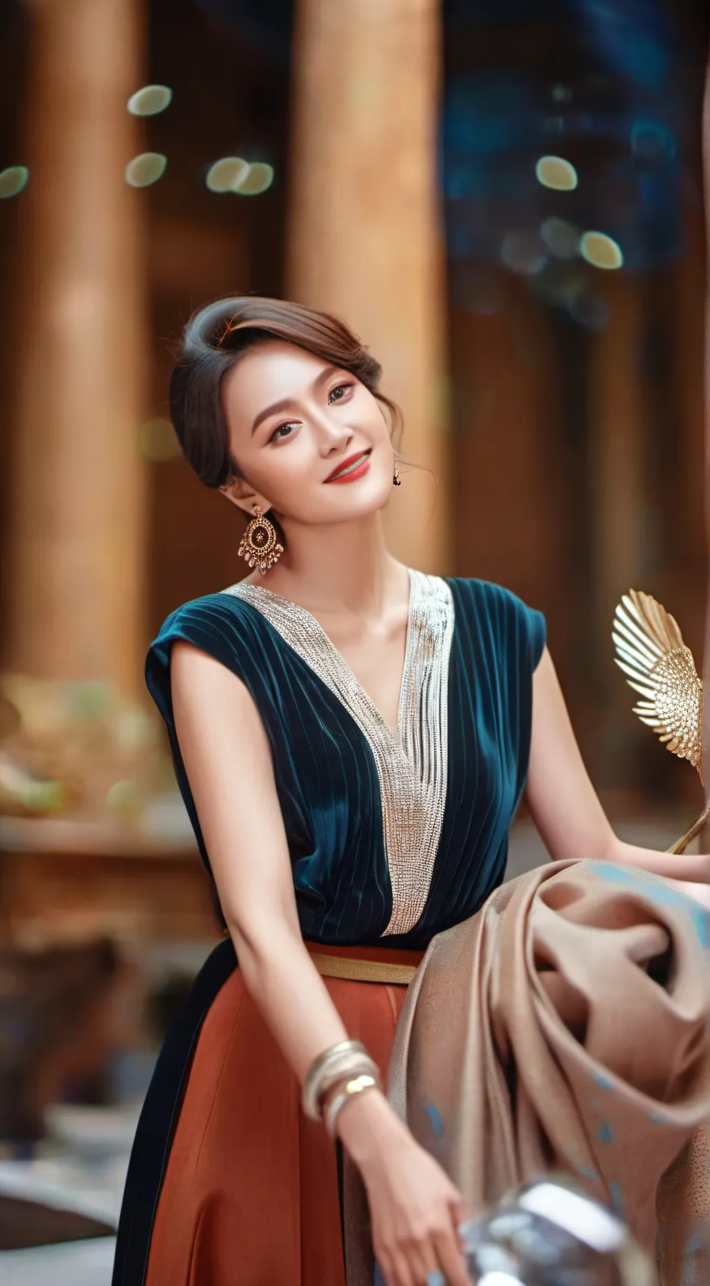 ai character: hu background