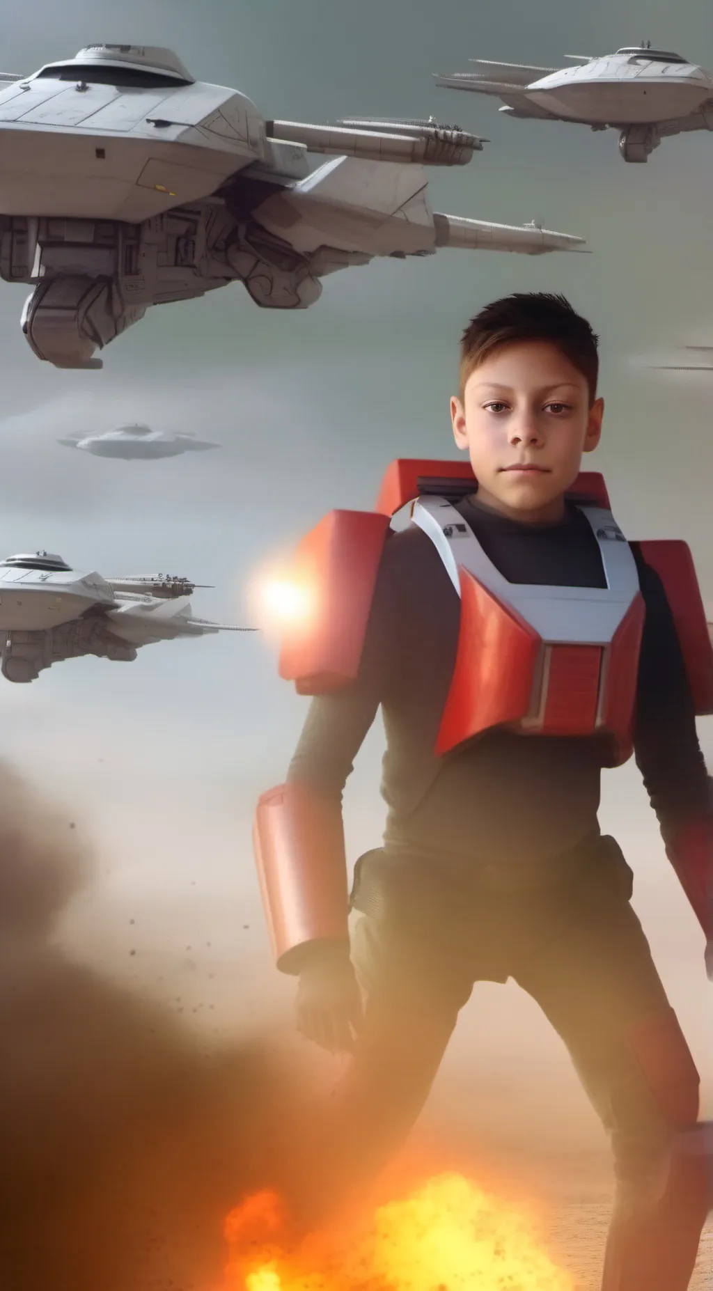 ai character: cd in the dz background