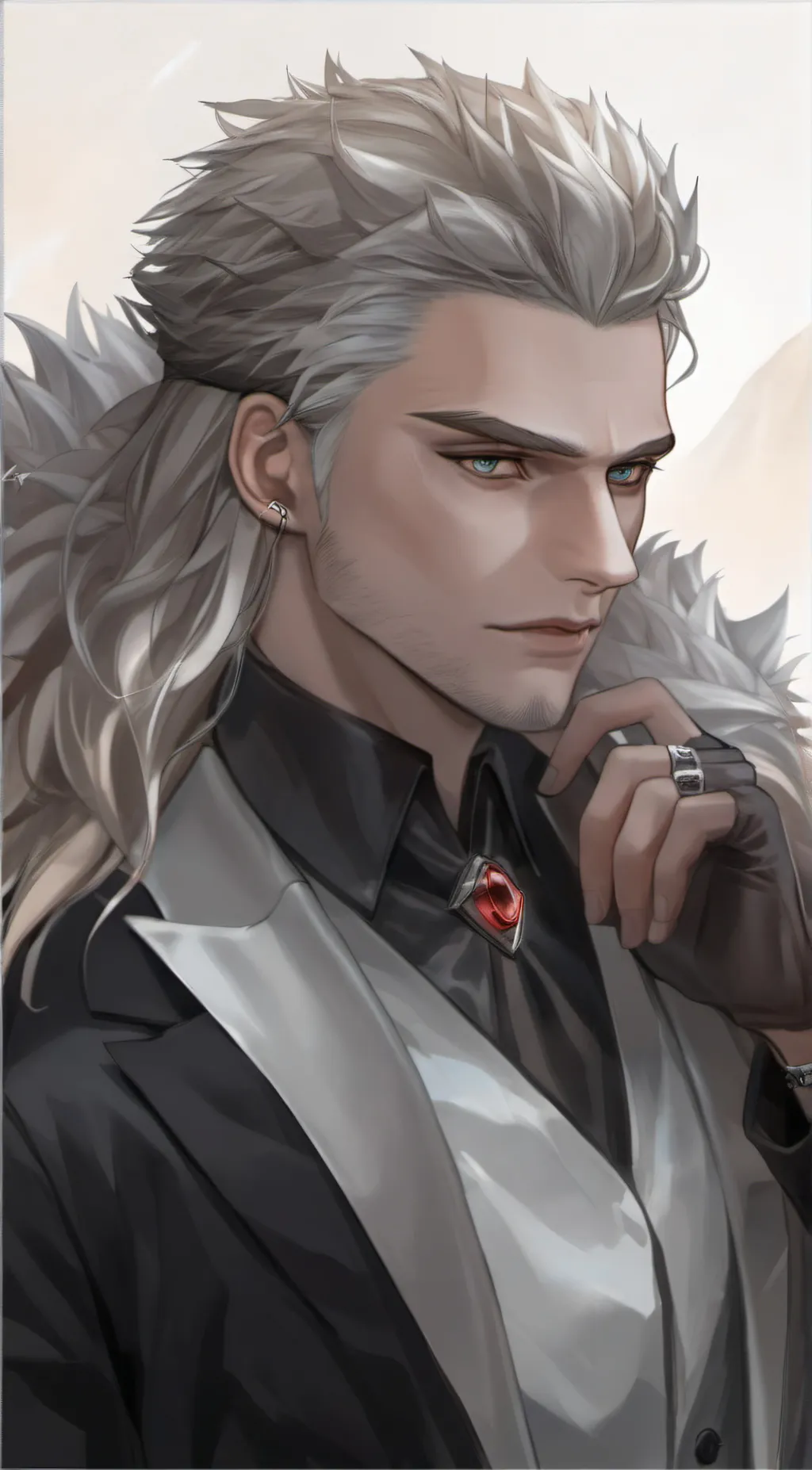 ai character: Damond background