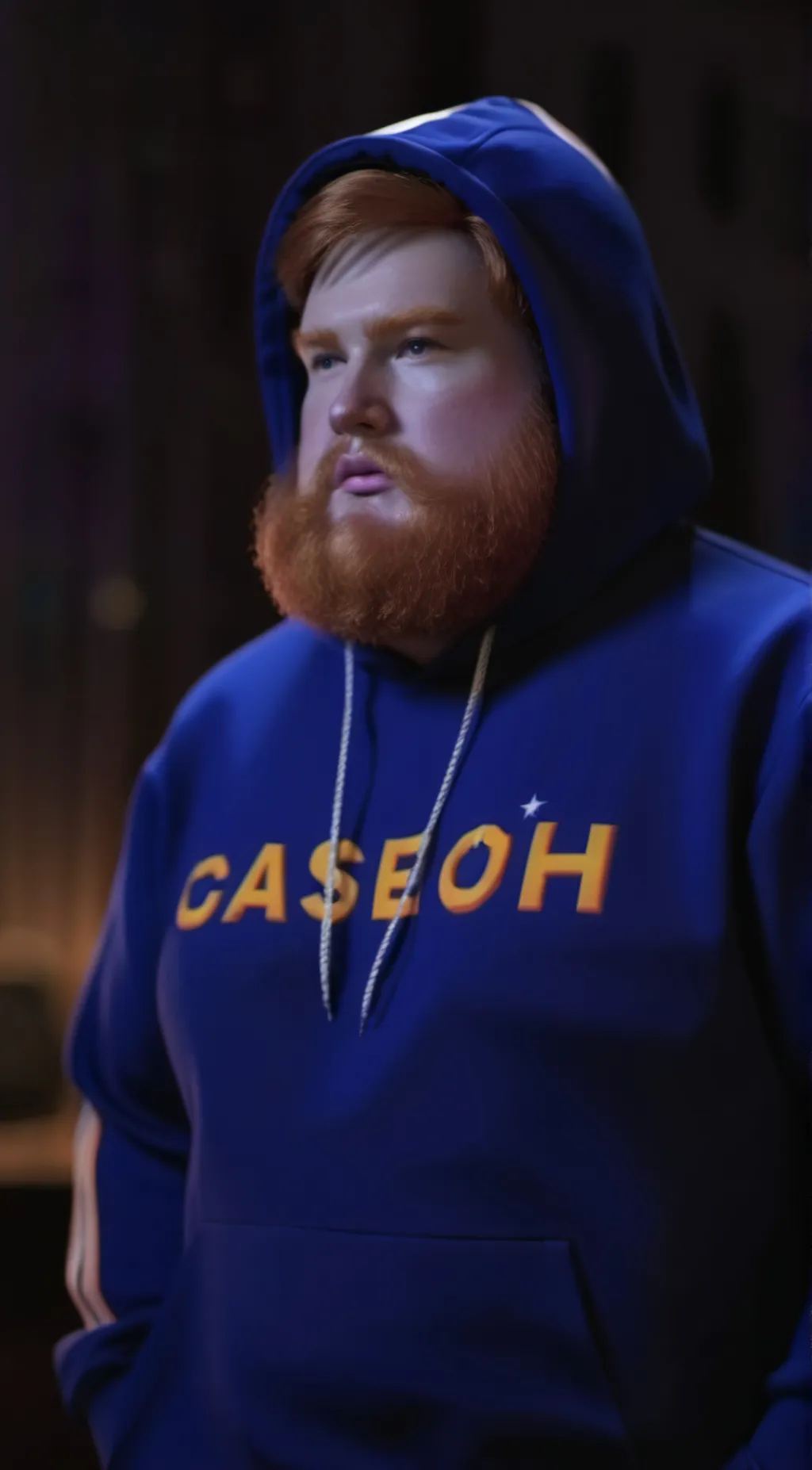 ai character: CaseOh background