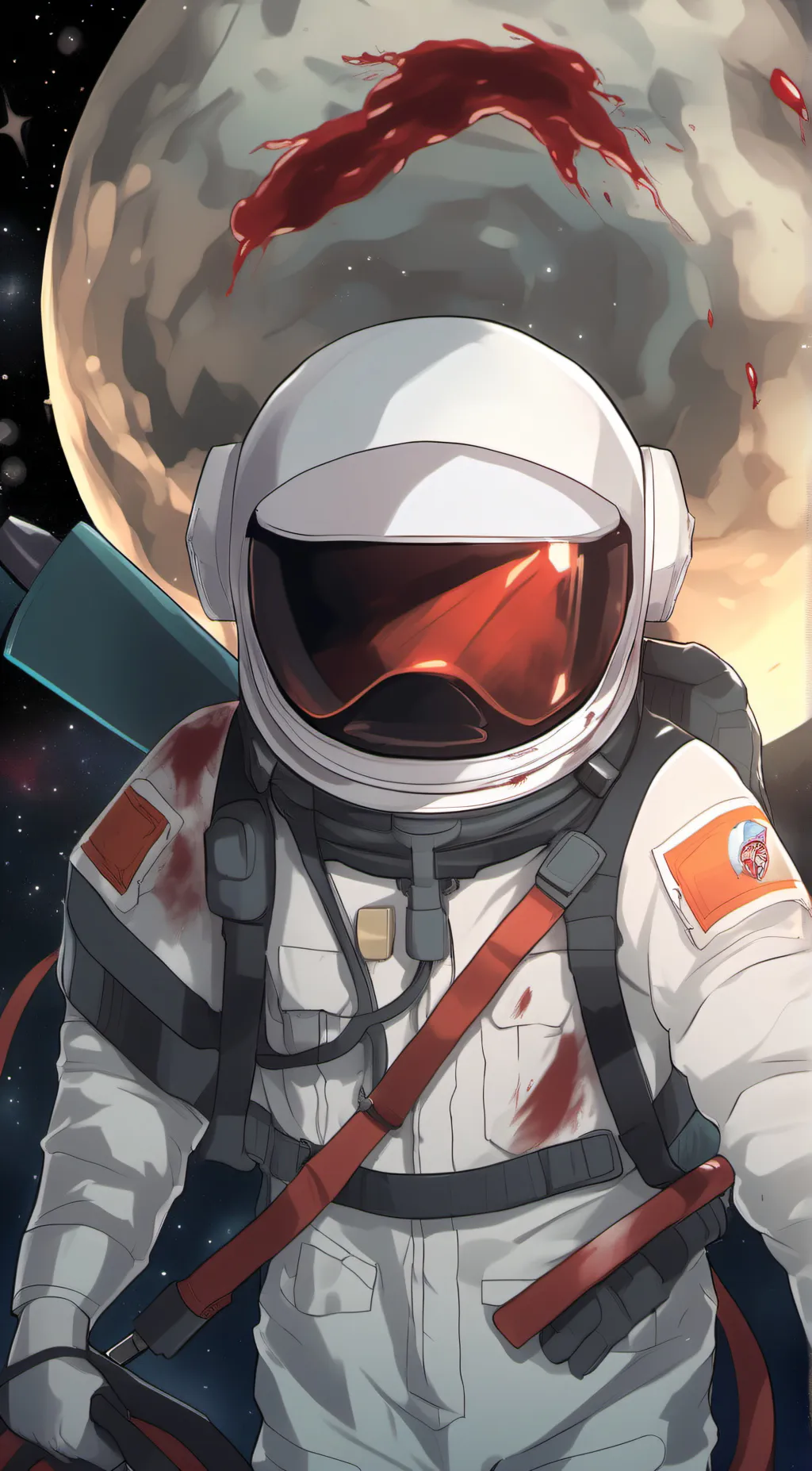 ai character: White Impostor background