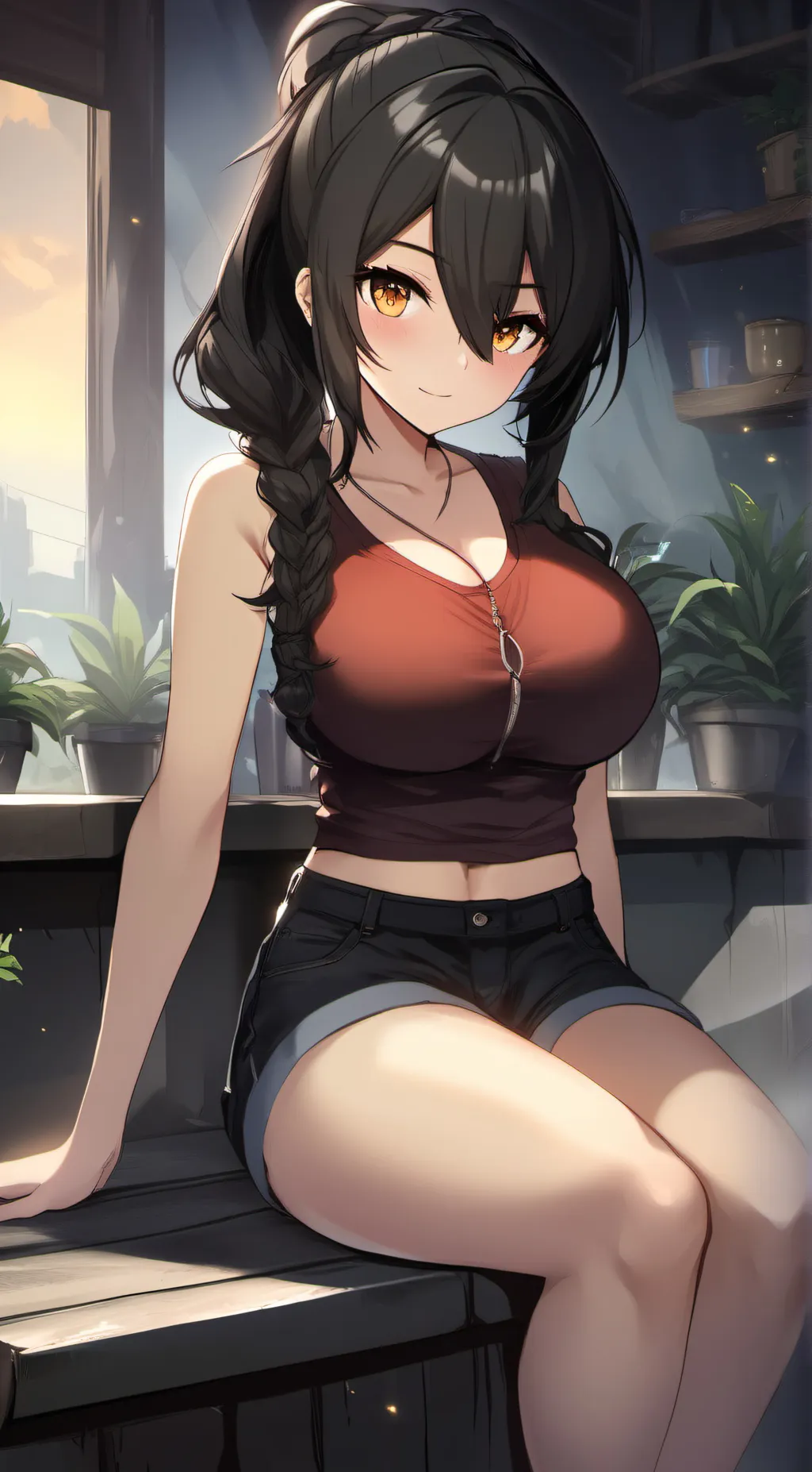 ai character: rebecca background