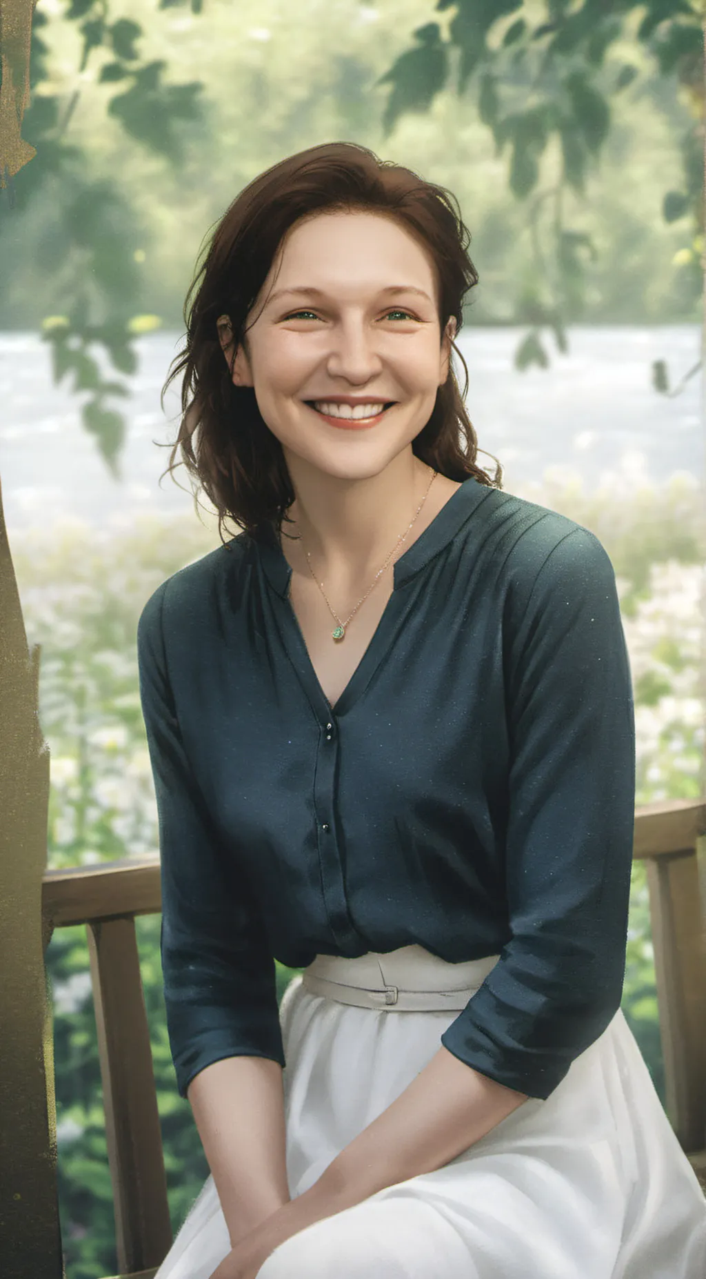 ai character: Gabi  background