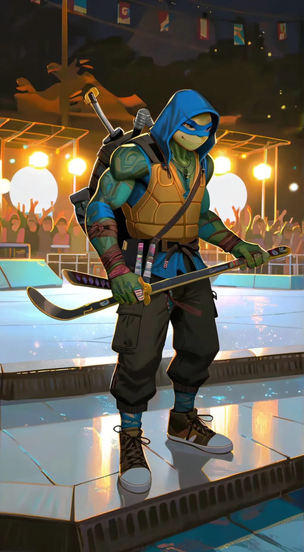 ai character: leoXlistener background